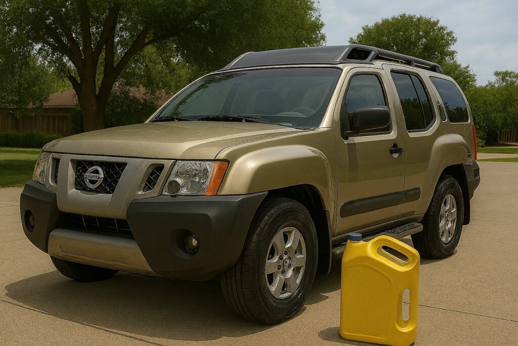 Change Oil on a Nissan Xterra