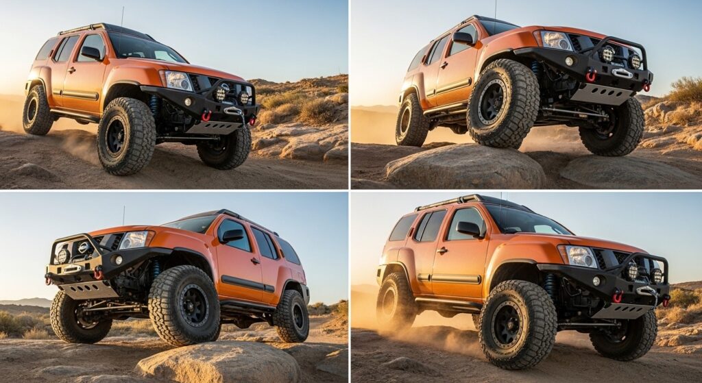 Off-Road Trail Upgrades on a nissan xterra