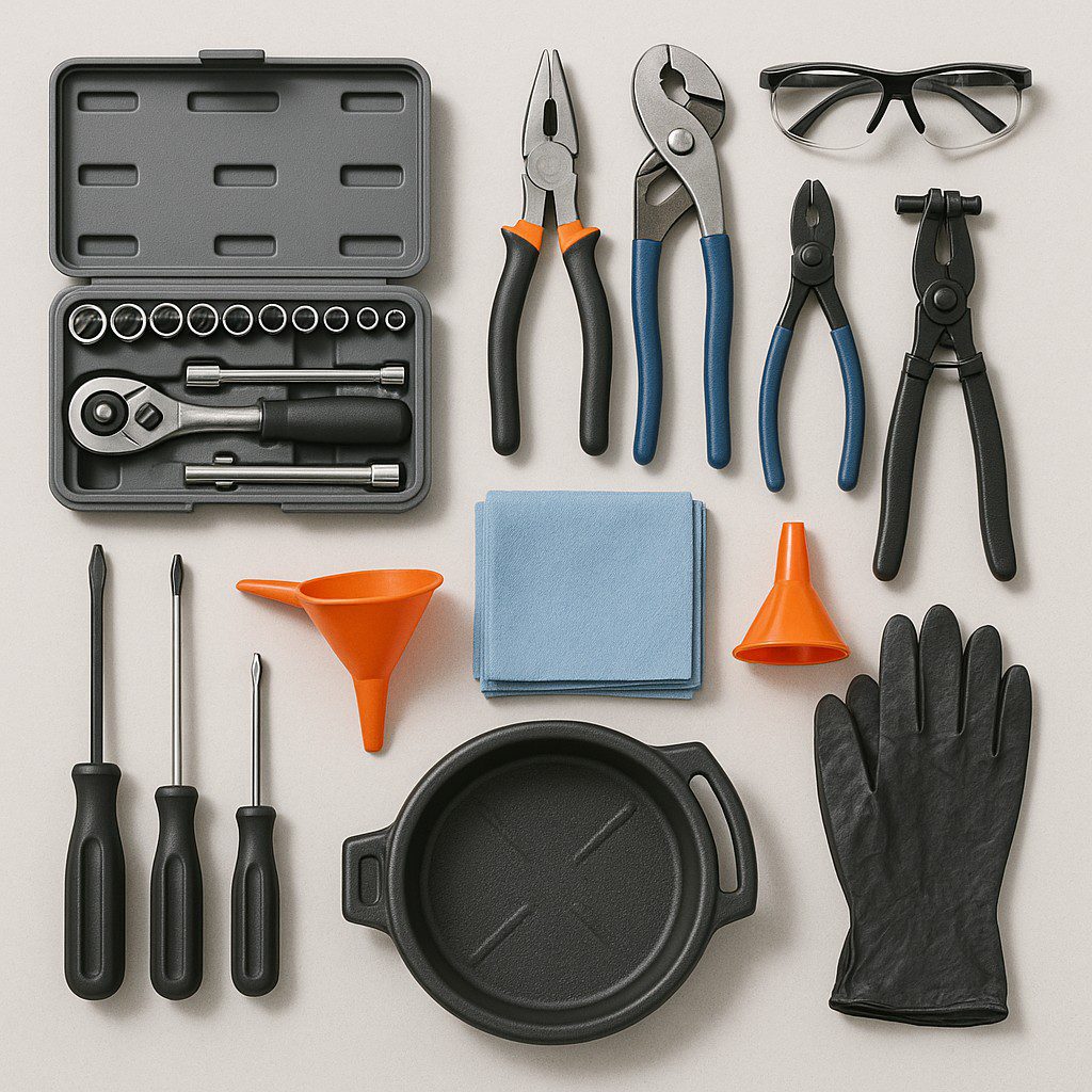 Essential Tools for fixing the heater hose leak on a nissan xterra