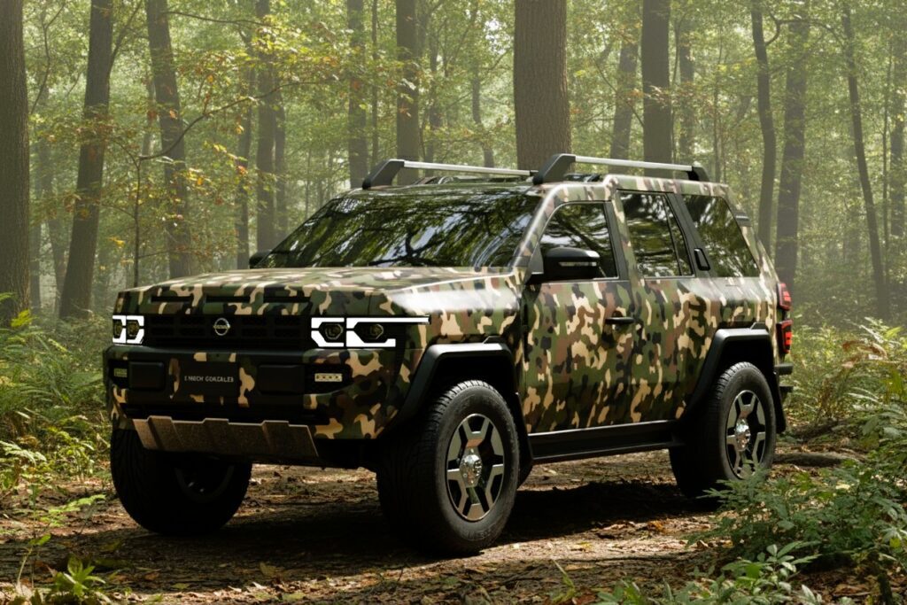 ai generated image of a 2028 nissan xterra